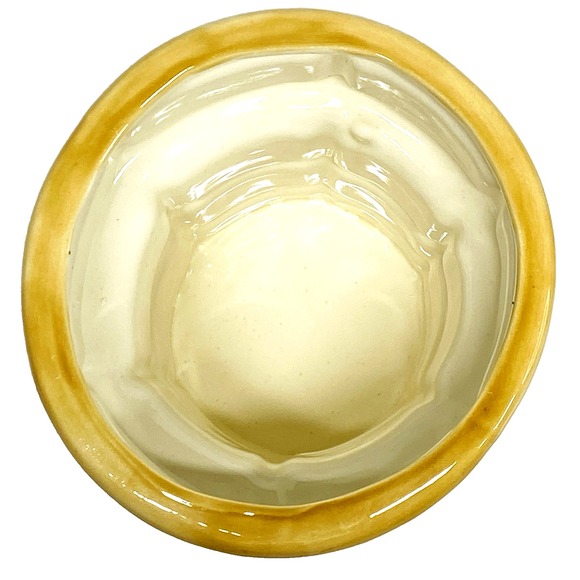 VANILLA ICE CREAM Vintage Waffle Cone 8" Tall Ceramic Cookie Jar Cannister - Picture 9 of 11